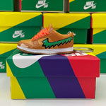 Nike SB Dunk Low x Grateful Dead Bears Orange 3D Mini Sneaker Keychain Shoe Keyring