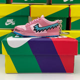 Nike SB Dunk Low x Grateful Dead Bears Pink 3D Mini Sneaker Keychain Shoe Keyring