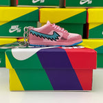 Nike SB Dunk Low x Grateful Dead Bears Pink 3D Mini Sneaker Keychain Shoe Keyring